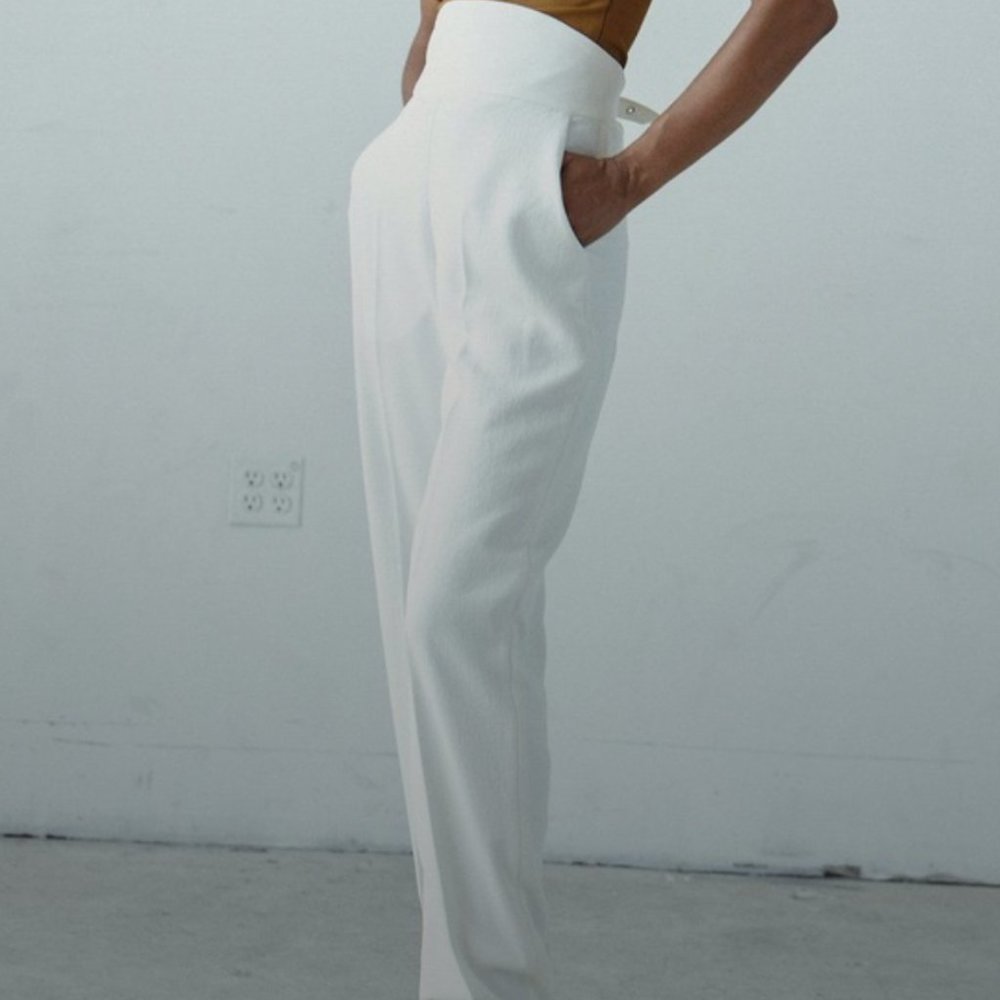Rachel Comey Pebble Gilet High Waist Pants